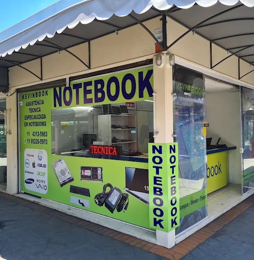 Fachada da loja KevinBook